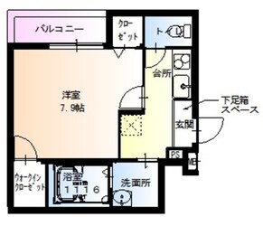 フジパレス西立花Ⅵ番館の物件間取画像